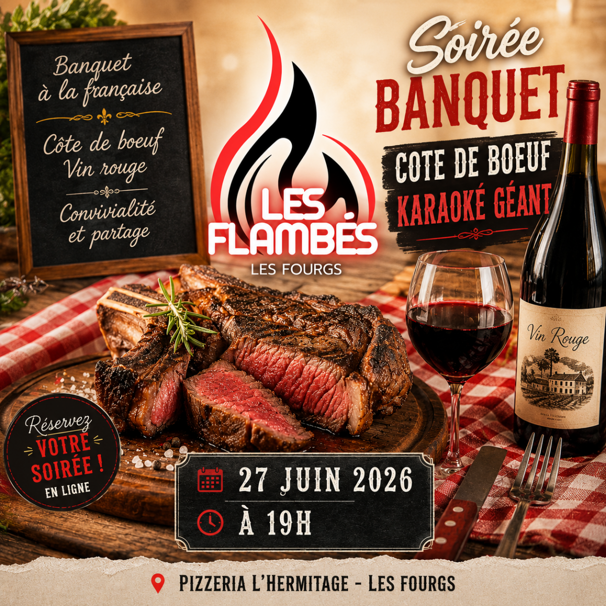 Les Flambés - Les Fourgs